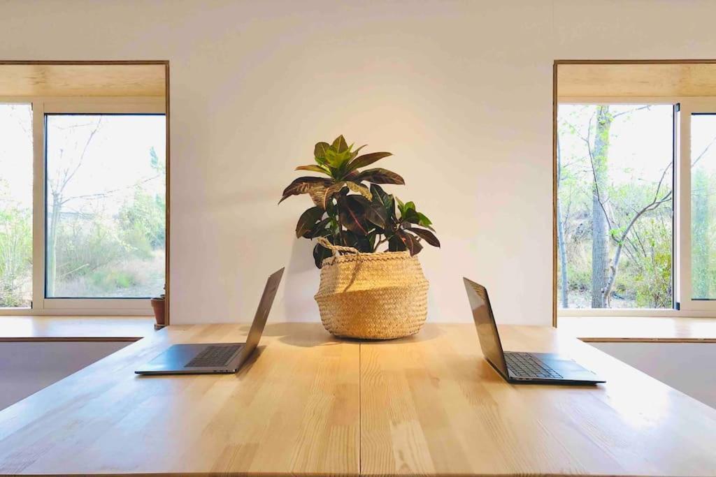 Eco Tiny Home & Office For Digital Nomads Vallmoll Dış mekan fotoğraf